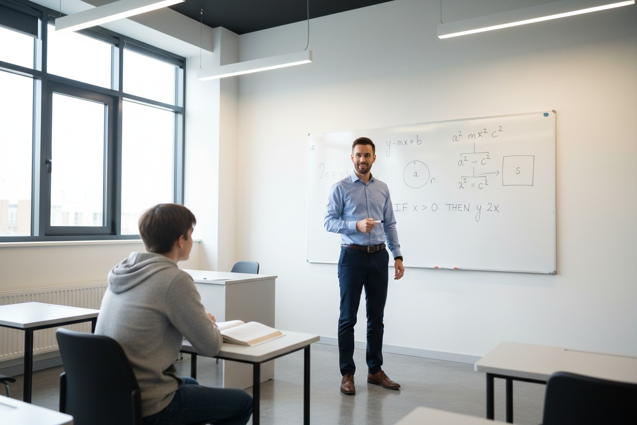 Professeur donnant cours particulier de mathématiques à Bordeaux