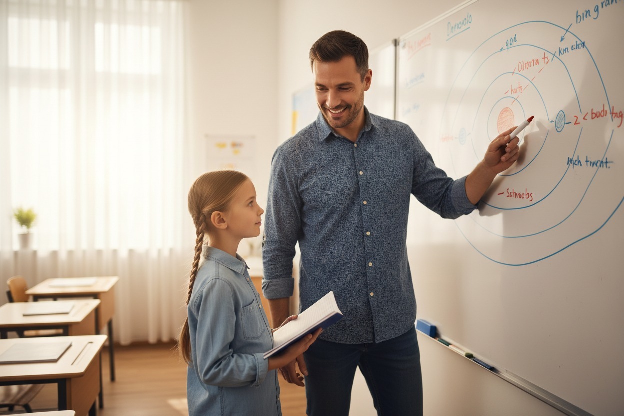 contact cours particuliers à Bordeaux avec échange professeur et élève