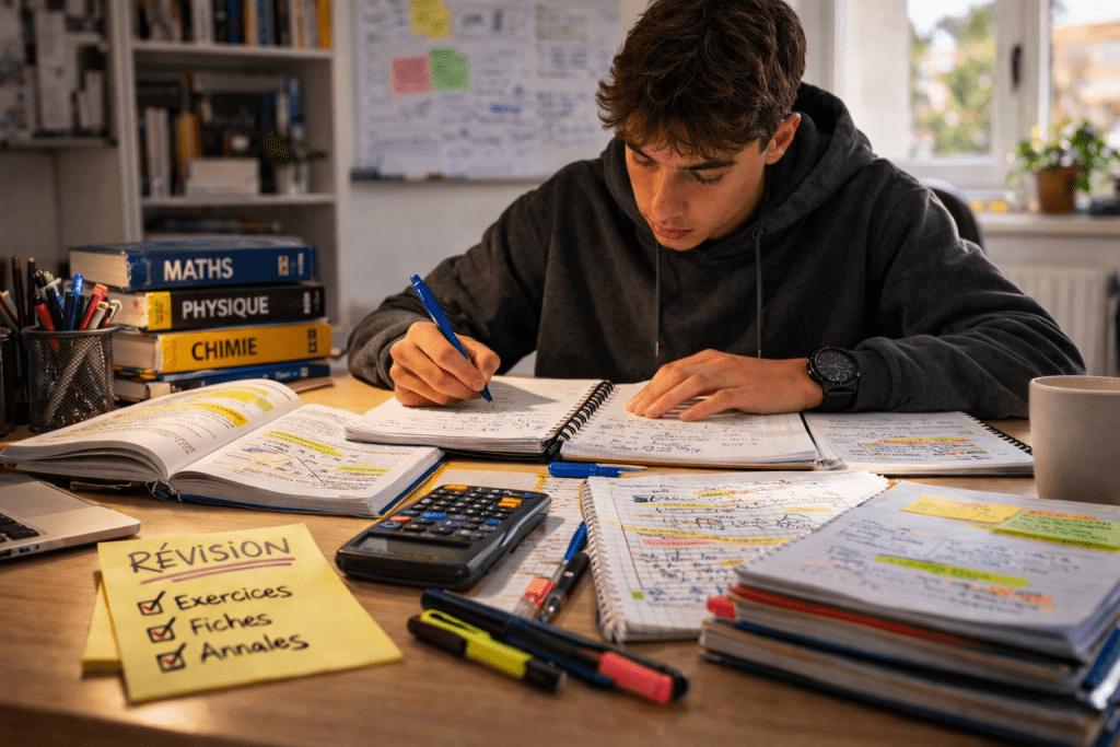 préparation brevet bac élève révisions mathématiques